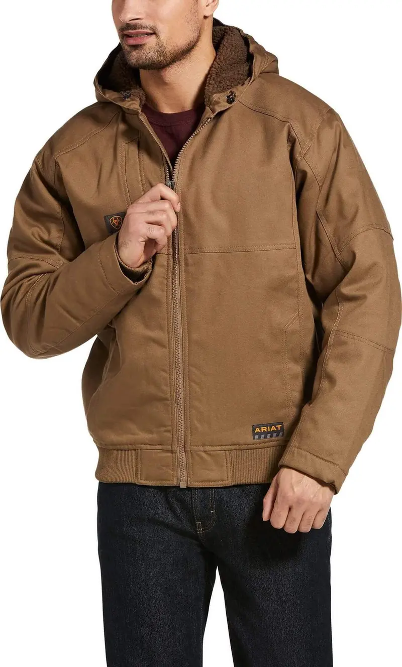 Ariat Rebar Duracanvas Jacket, Field Khaki 1