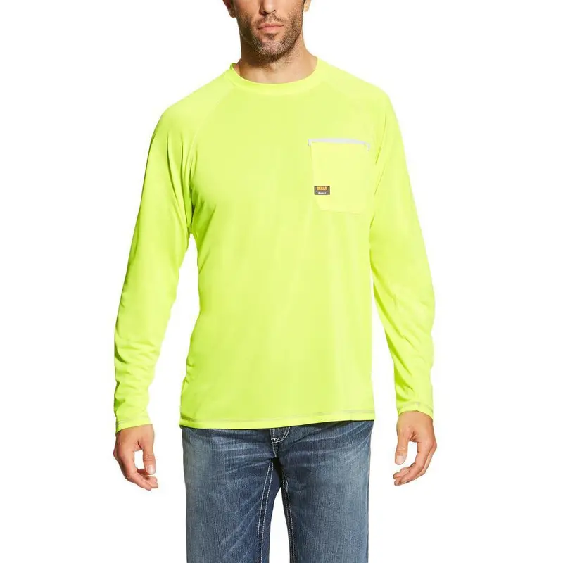 Ariat Rebar Sunstopper Long Sleeve Pocket T 1