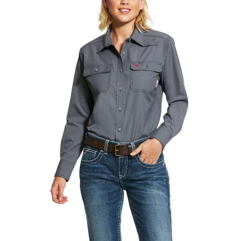 Ariat Women's Fr Featherlight Work Shirt (Discontinued) 2