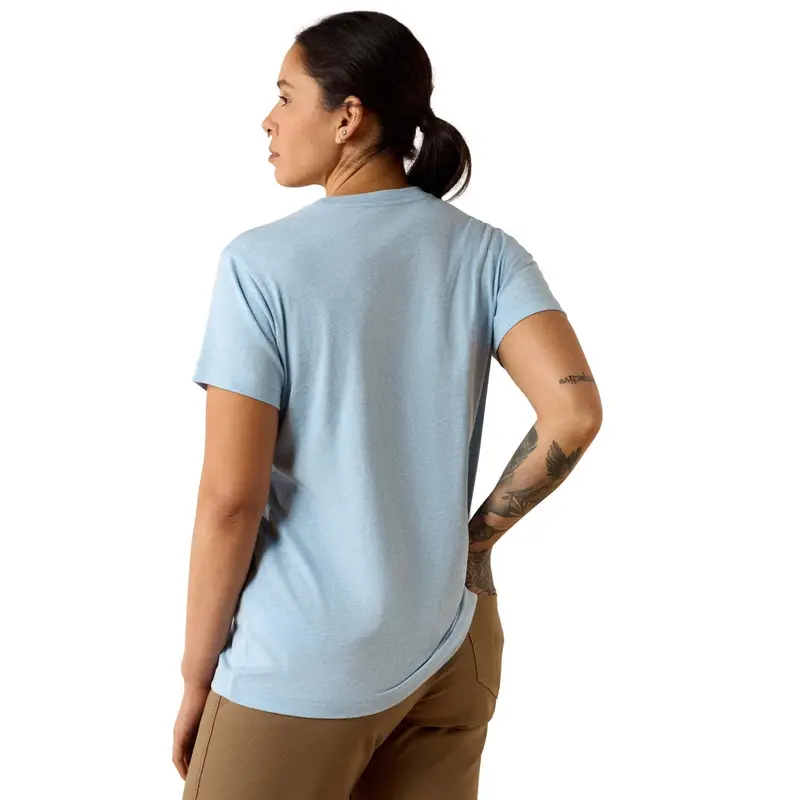 Ariat Women's Rebar Cottonstrong™ Space Dye Short Sleeve T-Shirts 2