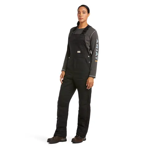 Ariat Women's Rebar Duracanvas Stretch Insulated Bib 1
