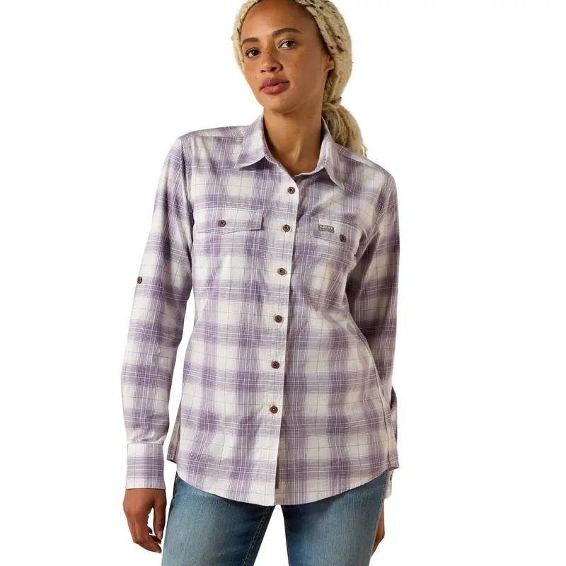 Ariat Women's Rebar Made Tough Durastretch Work Shirt 1