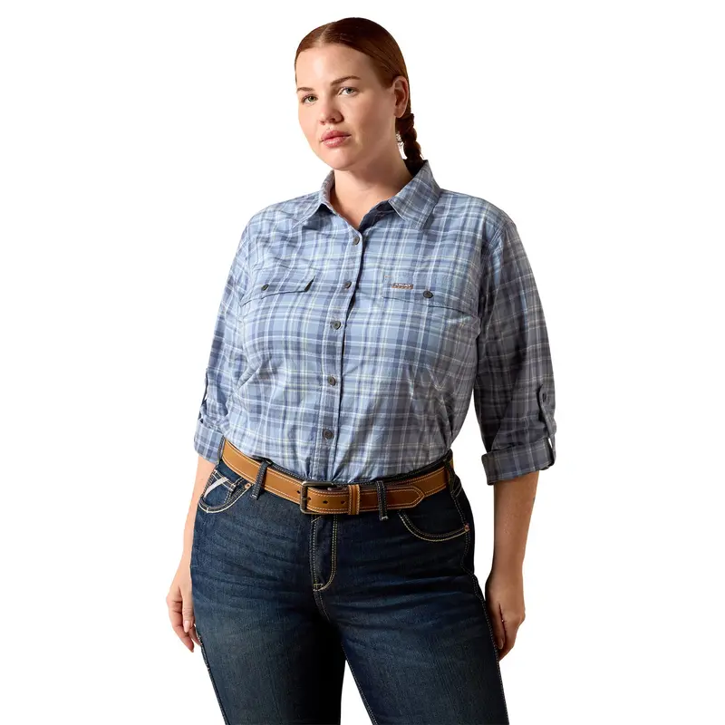 Ariat Women's Rebar Made Tough Durastretch Work Shirt 1