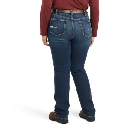 Ariat Women's Rebar Riveter Straight Jean 4