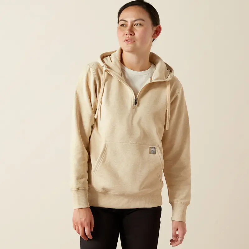 Ariat Women's Rebar Skill Set 1/2 Zip Hoodie 1