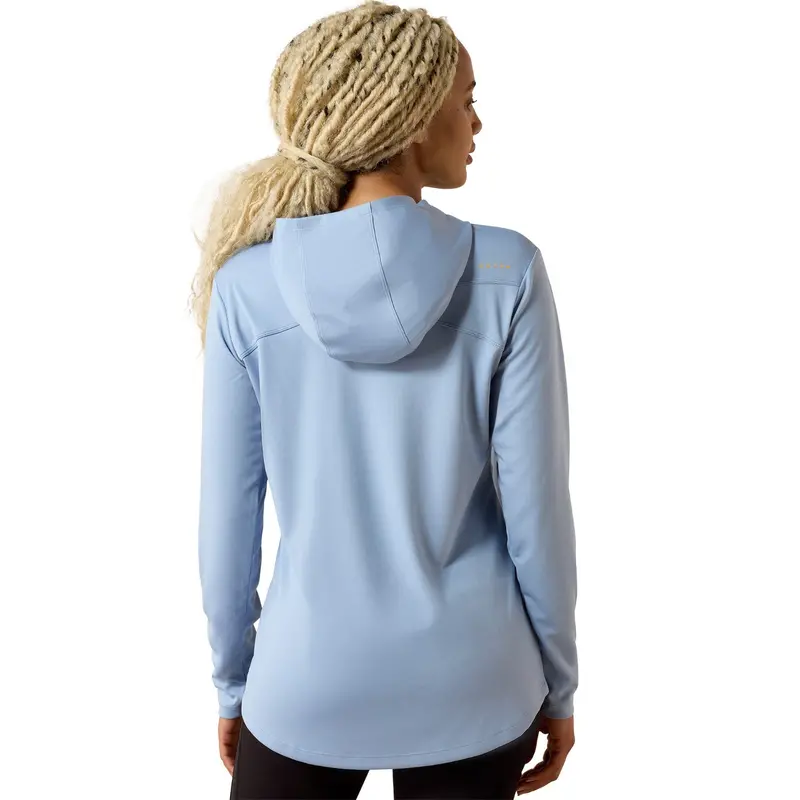 Ariat Women's Rebar Sunblocker Hooded Long Sleeve T-Shirt 3