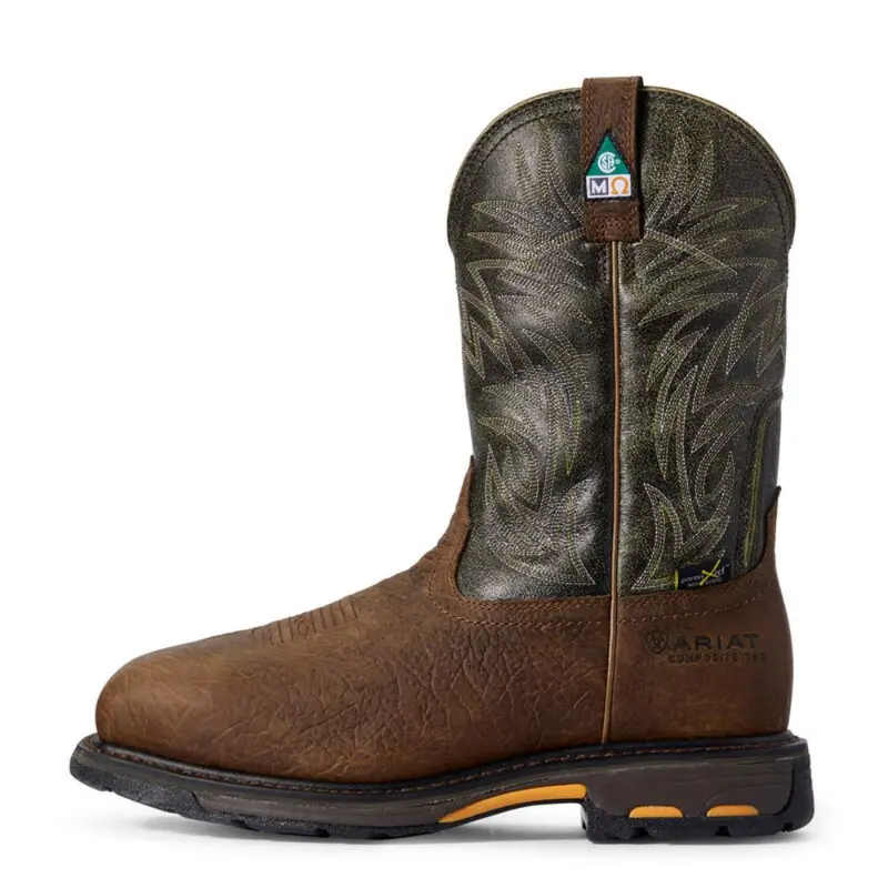 Ariat Workhog Men's Csa Composite Toe Work Boot With Internal Met Guard - 10017174 2