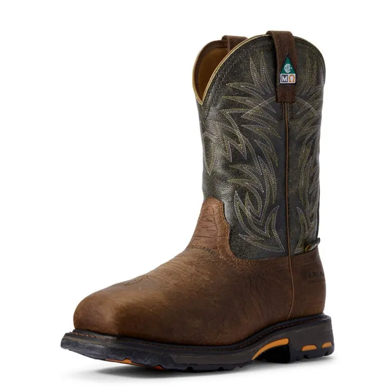 Ariat Workhog Men's Csa Composite Toe Work Boot With Internal Met Guard - 10017174 3