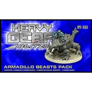 Armadillo Beast With Rider Squad Pack 1