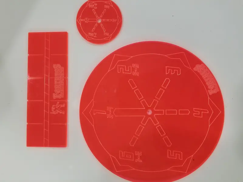 Artillery & Strafing Markers- Alpha Strike 4
