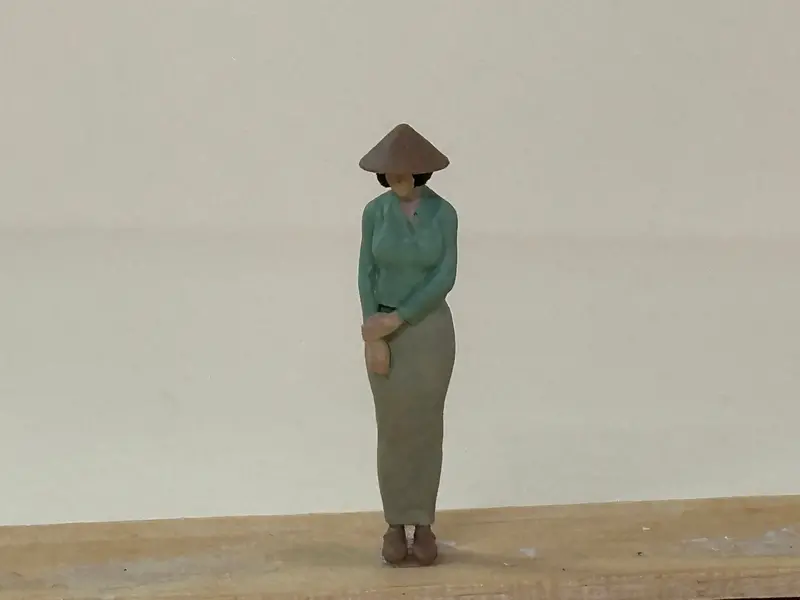 Asian Woman Standing 1