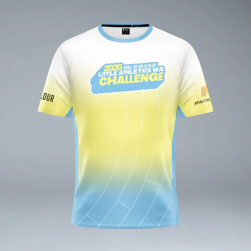 Athletics West 2026 Little Athletics Wa Challenge Tee 1