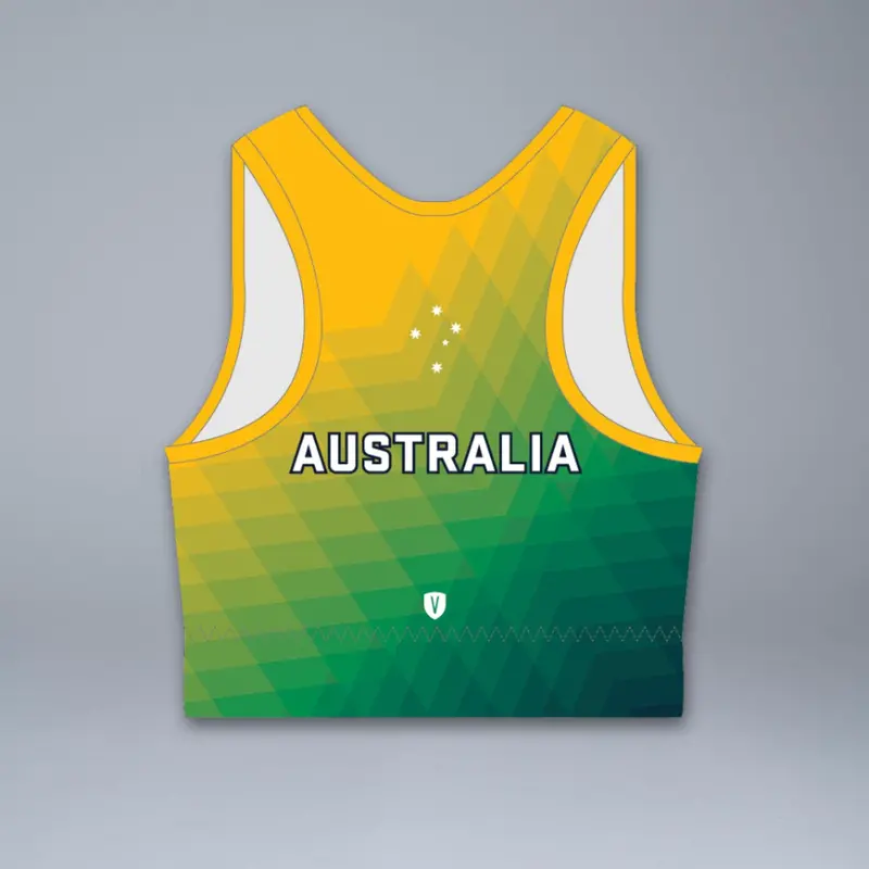 Australian Masters Athletics Crop Top 2