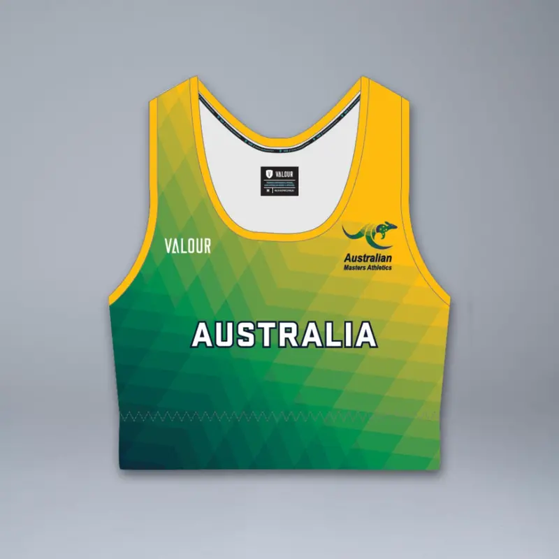 Australian Masters Athletics Crop Top 3