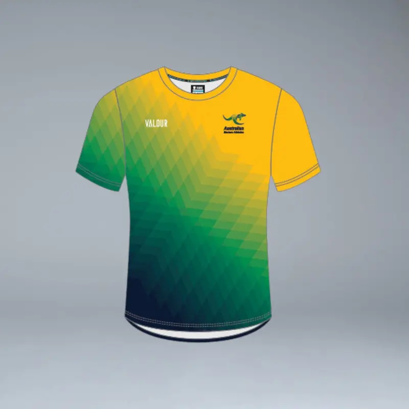 Australian Masters Athletics Short Sleeve Training Tee 1