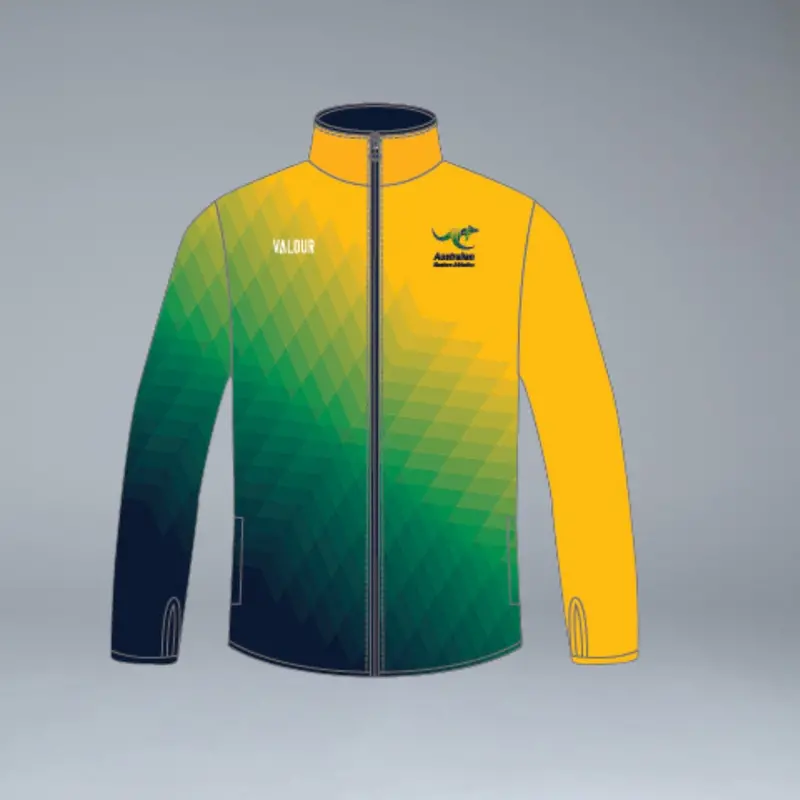 Australian Masters Athletics Warm Up Jacket 1