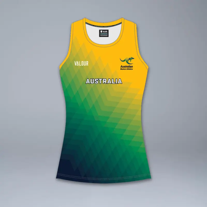Australian Masters Athletics Women's Singlet 1