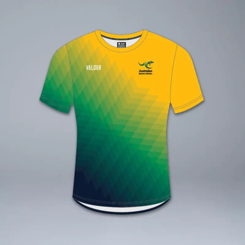 Australian Masters Athletics Women's Ss Training Tee 1
