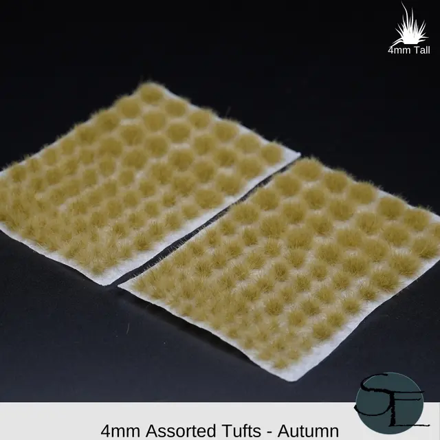 Autumn- 4Mm Self-Adhesive Grass Tufts 1