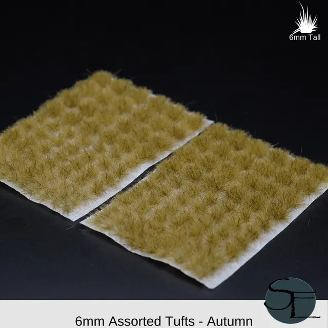Autumn- 6Mm Self-Adhesive Grass Tufts 1