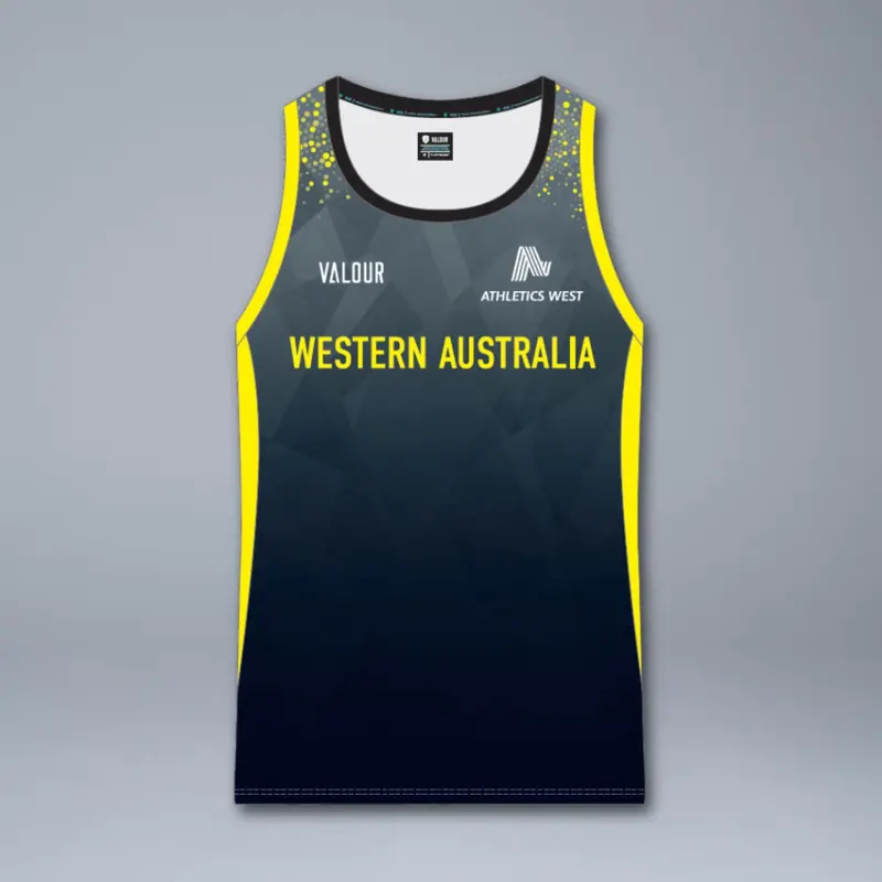 Aw State Team Unisex Singlet 3