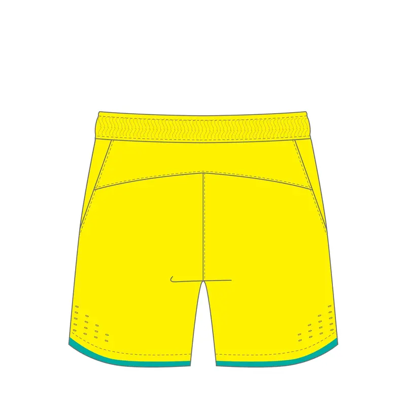 Aycg Unisex Competition Shorts - Yellow 2