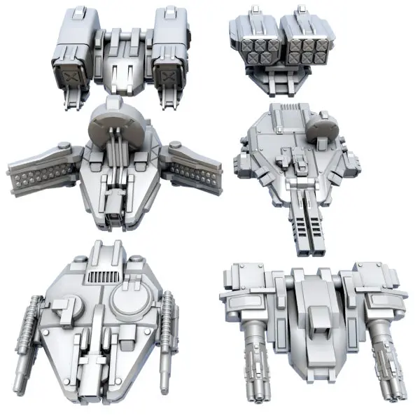 B&A Turret System Pack 1