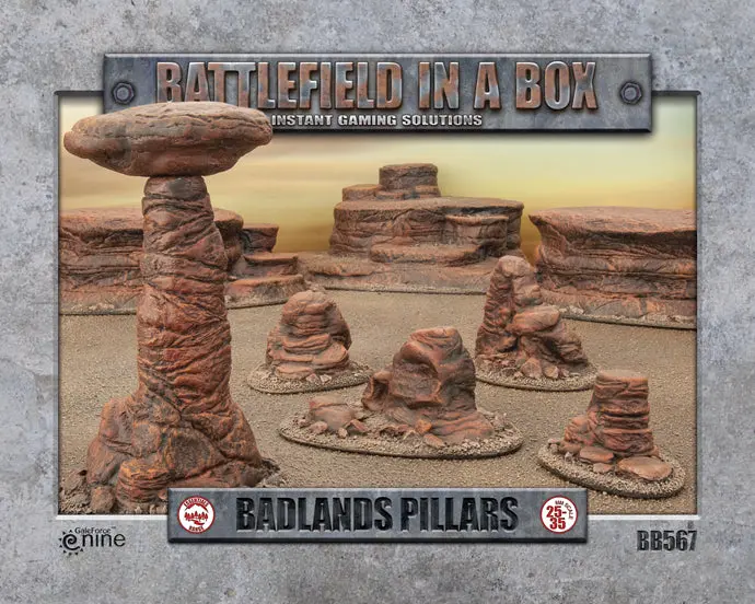 Badlands Pillars: Mars (X5) 1