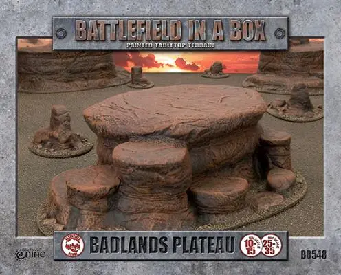 Badlands Plateau: Mars 1