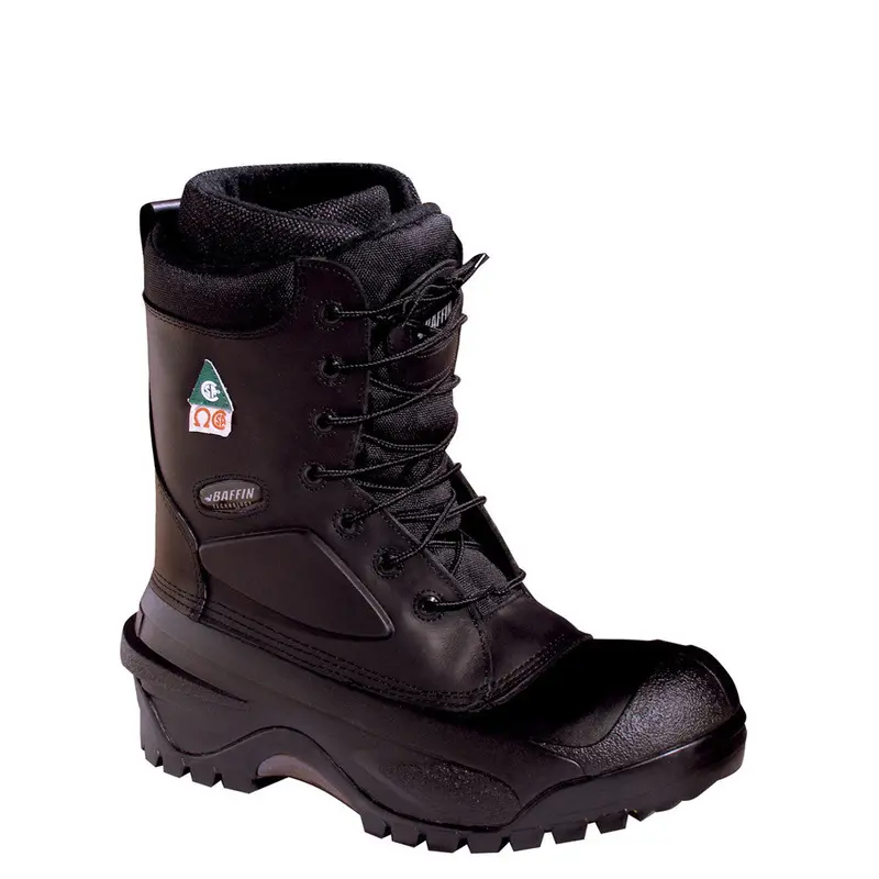 Baffin Workhorse Men's 10" Composite Toe Safety Winter Work Boot 7157-0238 - Black 1