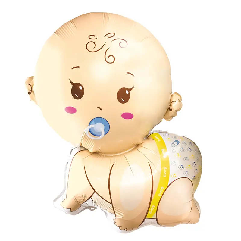 Balon Foliowy Bobas Chłopiec 77Cm X 65Cm 1