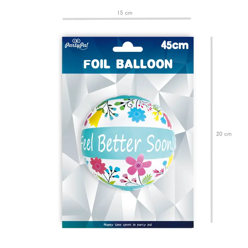 Balon Foliowy Feel Better Soon 18Cali 2