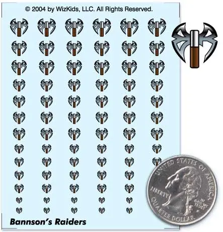 Bannson's Raiders Decals 1