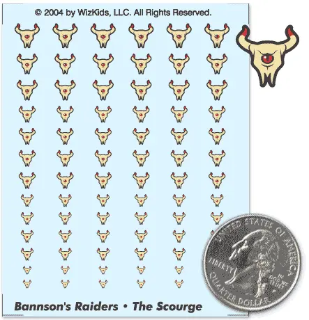 Bannson's Raiders- The Scourge Decals 1