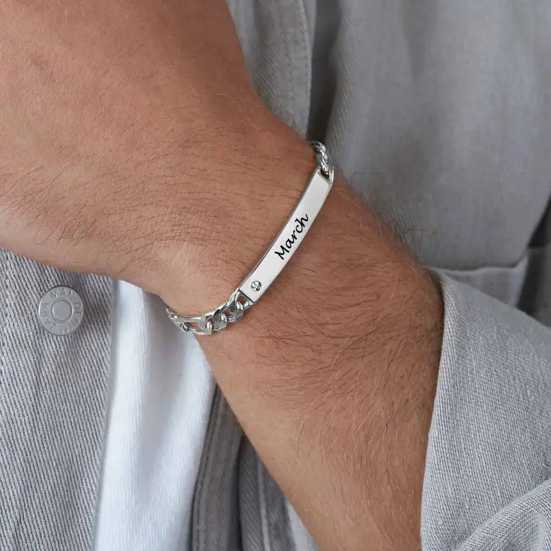 Bar Diamond Bracelet 1