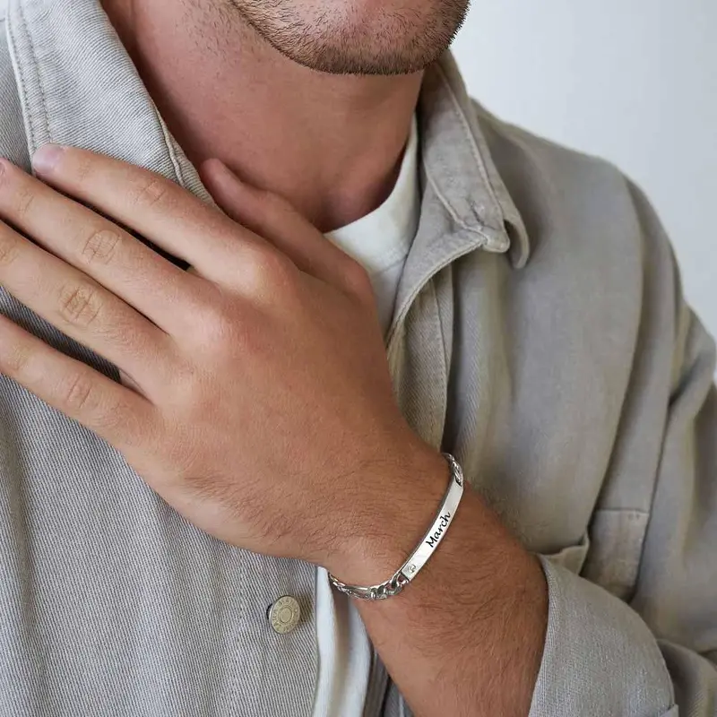 Bar Diamond Bracelet 3