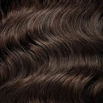 Bare & Natural 100% Brazilian Virgin Remy 4X4 Swiss Lace Front Wig Bohemian 1