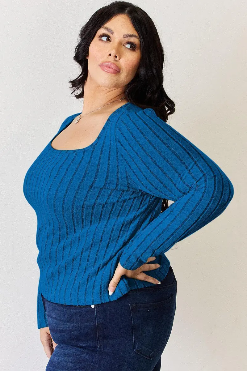 Basic Bae Full Size Ribbed Long Sleeve T-Shirt 13