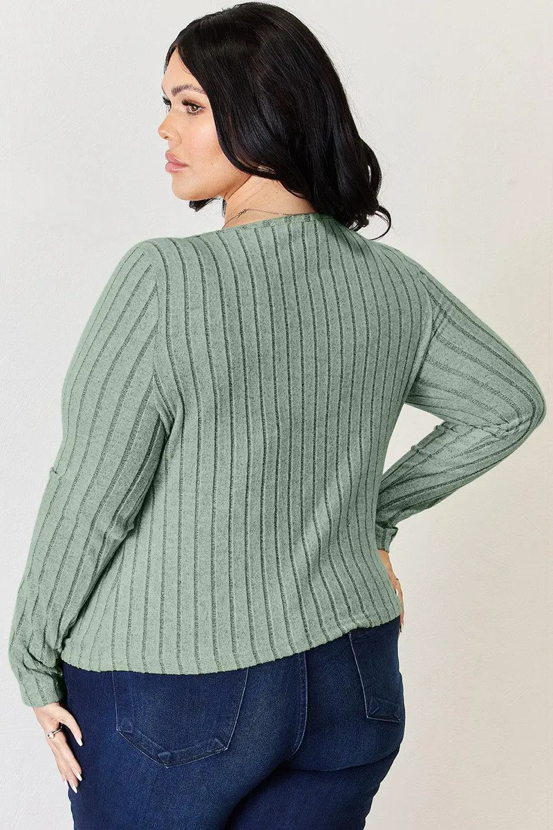 Basic Bae Full Size Ribbed Long Sleeve T-Shirt 28