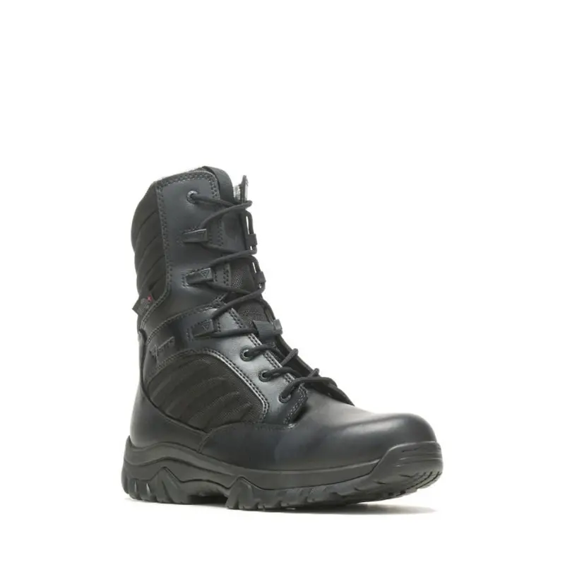 Bates Gx X2 Unisex 8" Composite Toe Uniform Work Boot With Side Zip 23274 1