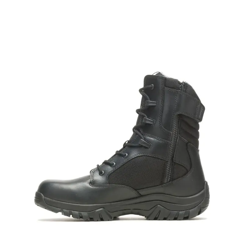 Bates Gx X2 Unisex 8" Composite Toe Uniform Work Boot With Side Zip 23274 6