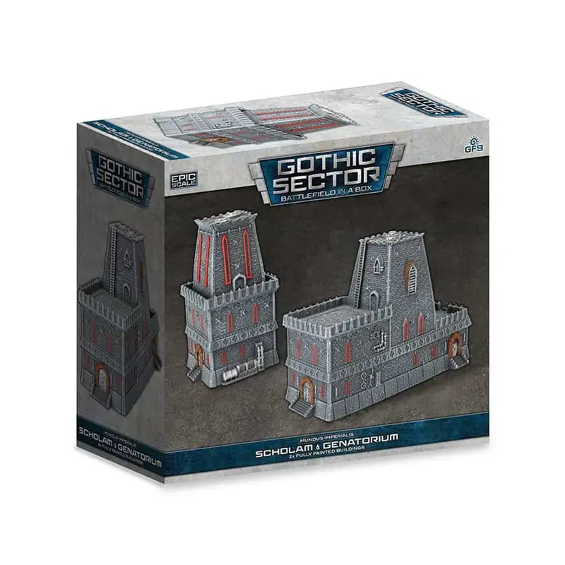 Battlefield In A Box: Gothic Sector - Mundus Imperialis Scholam & Genatorium 1