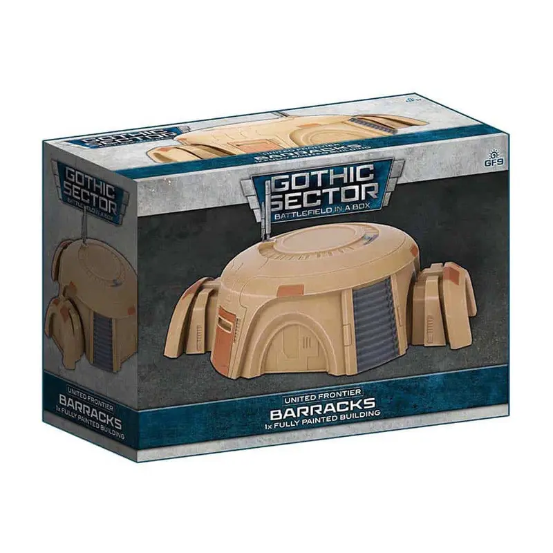 Battlefield In A Box: Gothic Sector - United Frontier Barracks 1