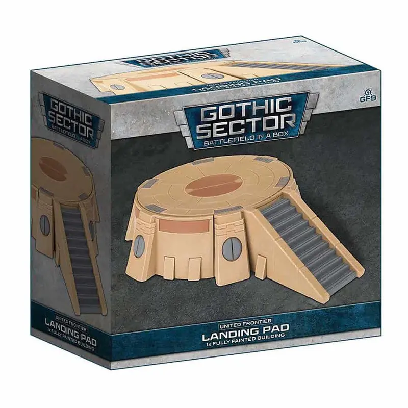 Battlefield In A Box: Gothic Sector - United Frontier Landing Pad 1