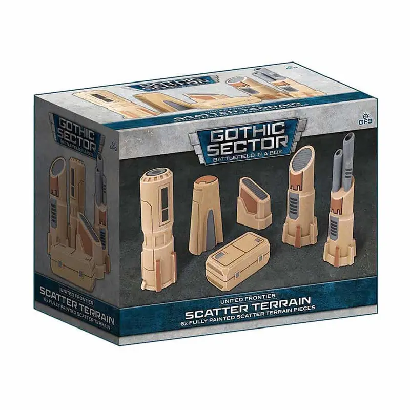 Battlefield In A Box: Gothic Sector - United Frontier Scatter Terrain 1