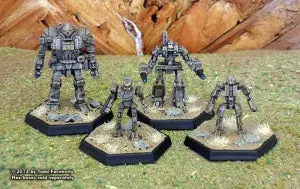 Battleforce Scale Inner Sphere Lance Pack 2 10-054 1