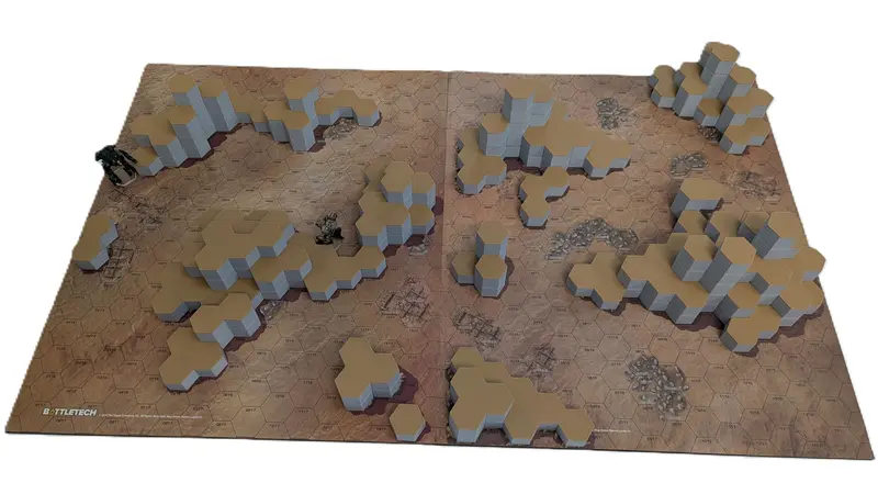 Battlehex Omni-Terrain Kit - Clan Invasion Level 4 1