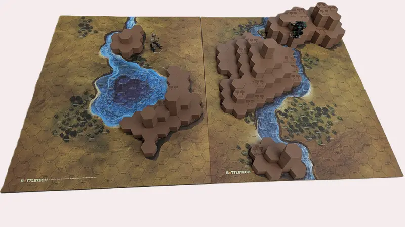 Battlehex Omni-Terrain Kit - Mercenaries Box Set Level 3 1