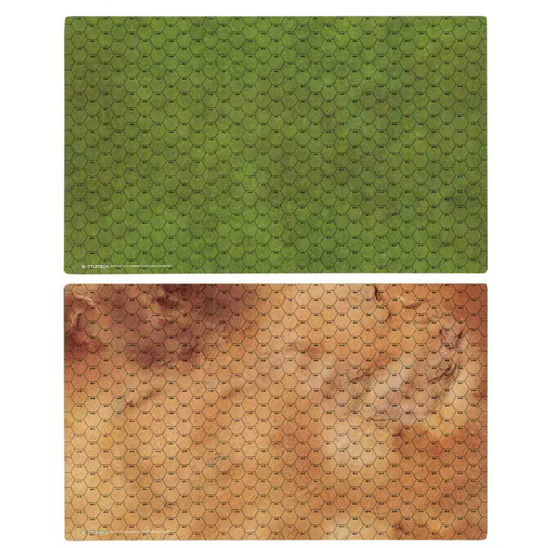 Battlemat - Fieldtech Battletech Grasslands/Desert 1