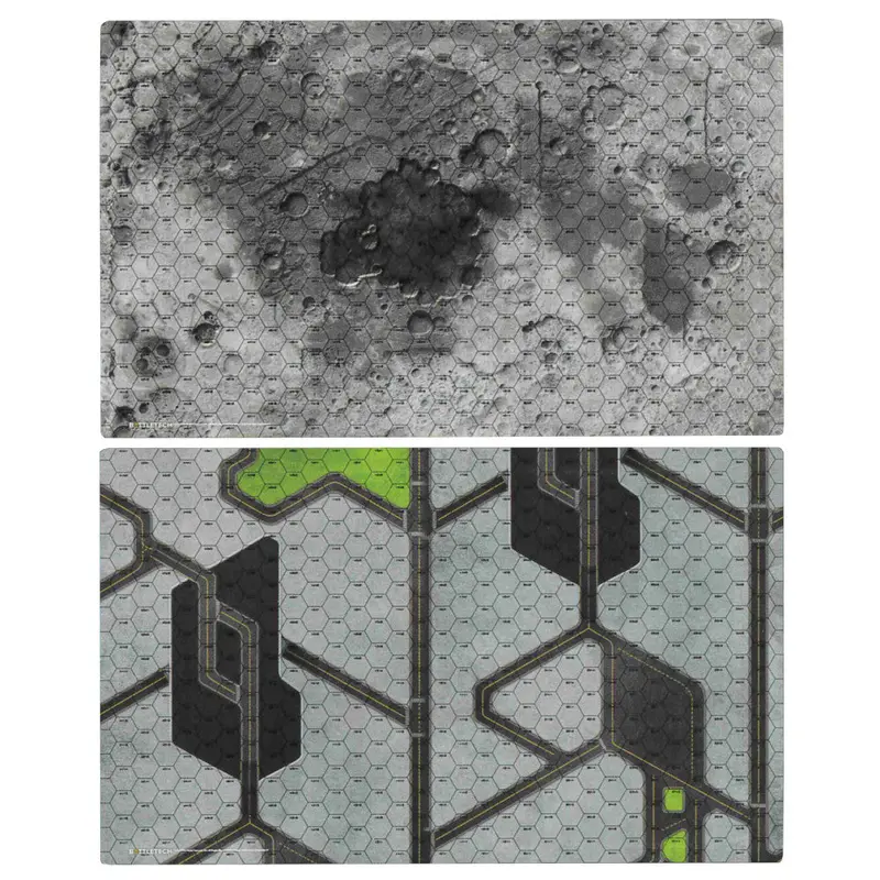 Battlemat - Fieldtech Battletech Lunar/City 1